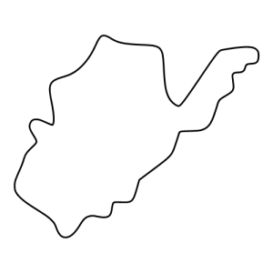 Free West Virginia map outline shape state stencil clip art scroll saw pattern print download silhouette or cricut design free template, cutting file.