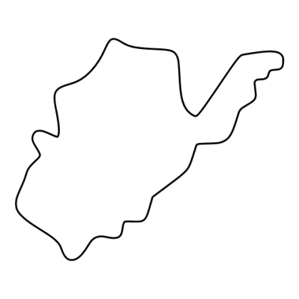 Free West Virginia map outline shape state stencil clip art scroll saw pattern print download silhouette or cricut design free template, cutting file.