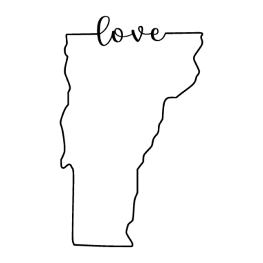 Vermont Map - Outline, Printable State, Shape, Stencil, Pattern - Outline, Printable State ...