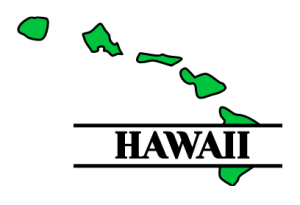 Free printable Hawaii split monogram. Personalize with your city, town, or customized text.Great for t-shirts, DIY projects, cricut, silhouette, and other cutting machines. Add your own letters and numbers.