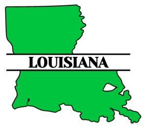 Free printable Louisiana split monogram. Personalize with your city, town, or customized text.Great for t-shirts, DIY projects, cricut, silhouette, and other cutting machines. Add your own letters and numbers