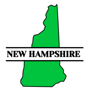 Free printable New Hampshire split monogram. Personalize with your city, town, or customized text.Great for t-shirts, DIY projects, cricut, silhouette, and other cutting machines. Add your own letters and numbers