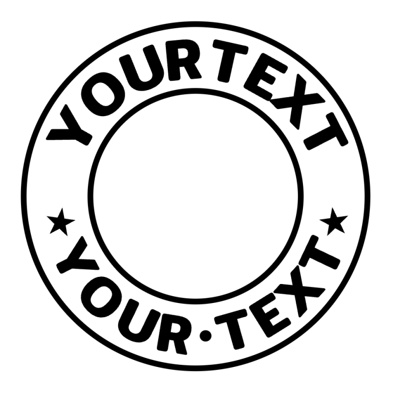 text in a circle generator