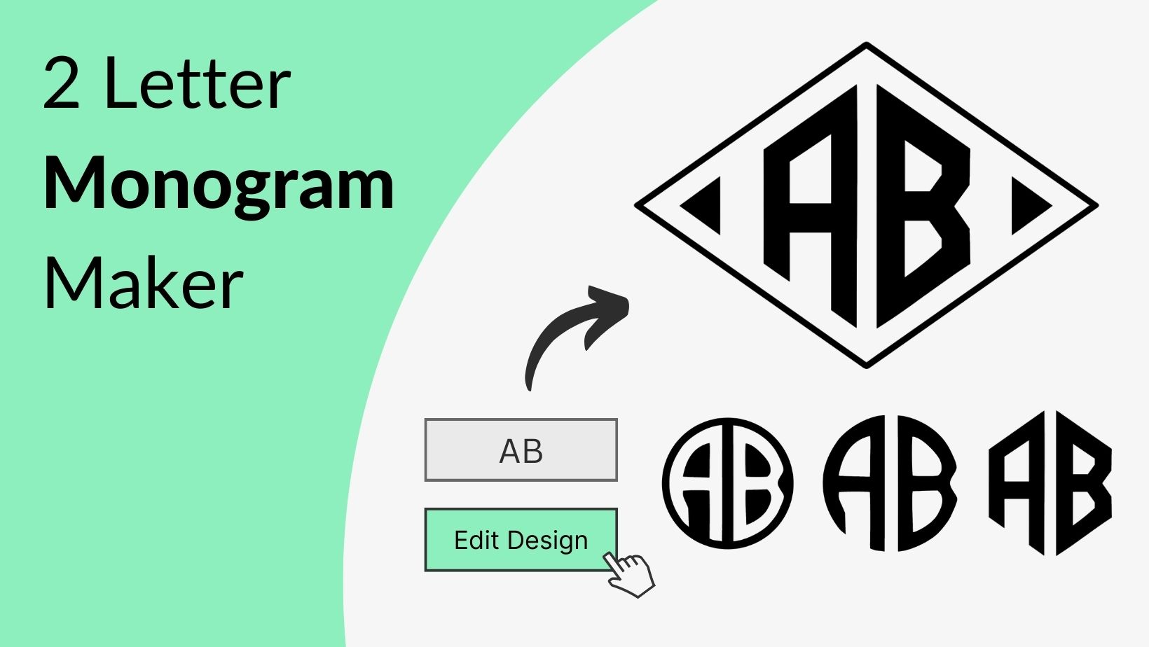 interlocking letters generator