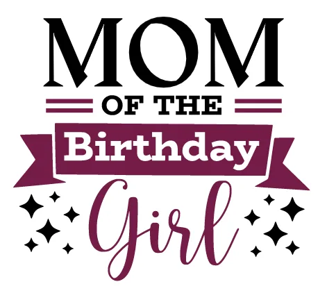 Family birthday svg girl gift t-shirt Vinyl Cricut Silhouette Digital Cut File custom personalised birthday shirt svg family shirt svg mom dad uncle of the birthday girl