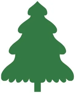 Beginners Christmas tree, stencil, pattern, template, clipart, design, printable, decoration, cricut, coloring page, winter, window, snow,  vector, svg, glow forge, download, free, ornament