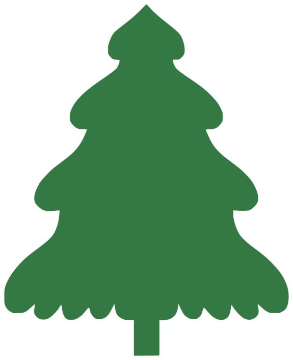 Christmas Tree SVG (Free Printable Patterns & Cliparts)