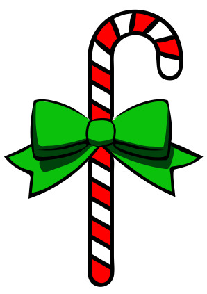 Free Christmas Candy Cane Clipart. pattern, template, stencil, clipart, design, printable ornament, decoration, cricut, coloring page, winter, window,  vector, svg.