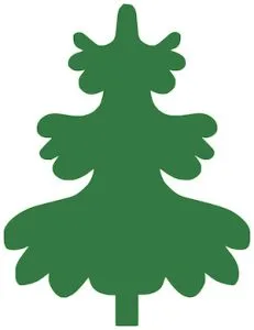 Christmas Tree Design, stencil, pattern, template, clipart, design, printable, decoration, cricut, coloring page, winter, window, snow,  vector, svg, glow forge, download, free, ornament