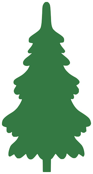 Christmas Tree SVG (Free Printable Patterns & Cliparts)