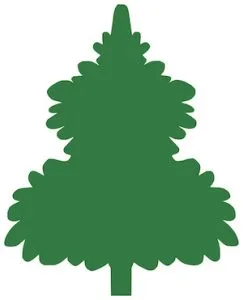Christmas Xmas tree stencil, pattern, template, clipart, design, printable, decoration, cricut, coloring page, winter, window, snow,  vector, svg, glow forge, download, free, ornament