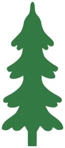 Xmas Pine Tree stencil, pattern, template, clipart, design, printable, decoration, cricut, coloring page, winter, window, snow,  vector, svg, glow forge, download, free, ornament