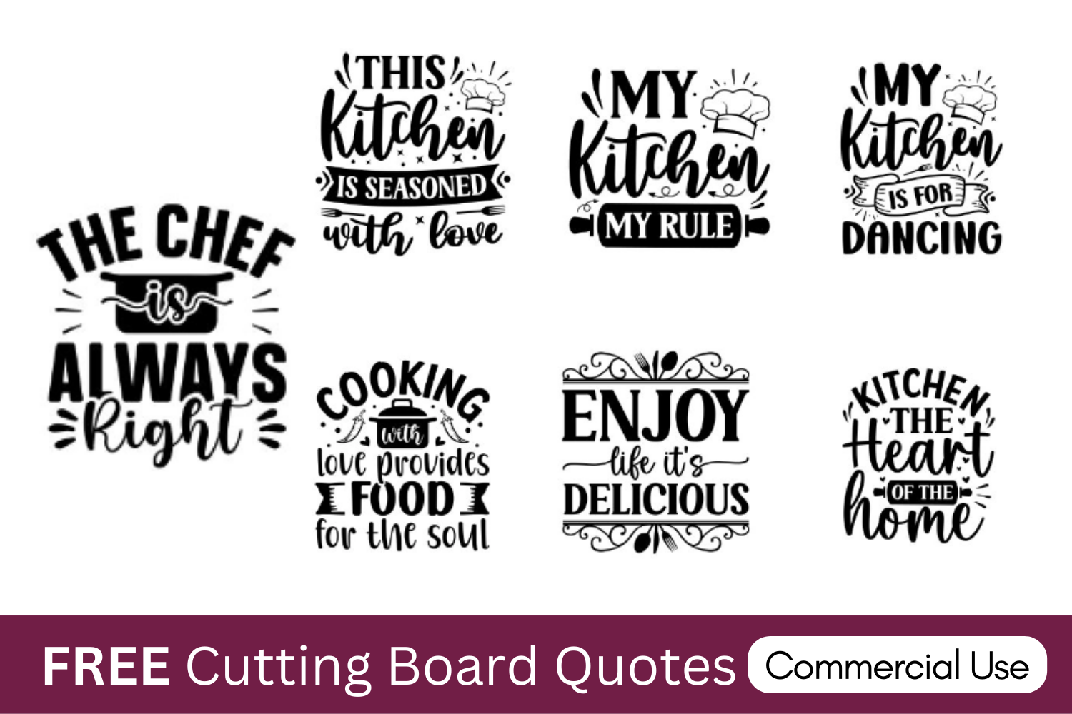 Cutting Board Sayings And Quotes Svg Designs 