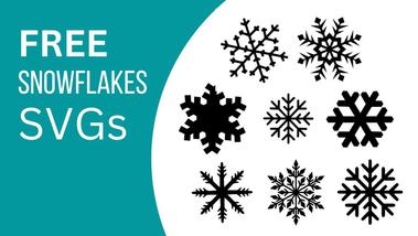 Super Snowflakes Stencils - Set of 12