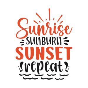 Sunrise Sunset Sunburn Repeat,Summer Bundle SVG, Beach Svg, Summer time svg, Funny Beach Quotes Svg, Summer Quotes Svg, Cricut, Silhouette, download
