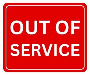 out of service printable sign