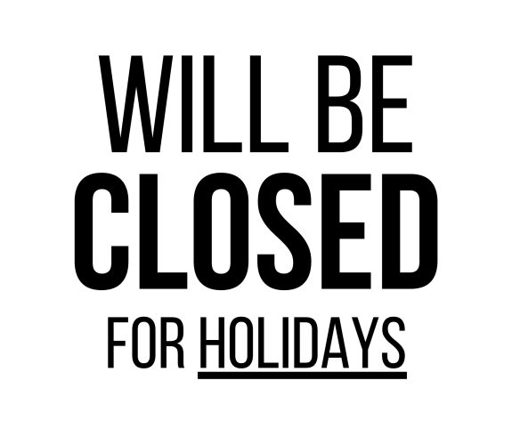 Closed For The Season Sign: Printable Templates (Free PDF Downloads)