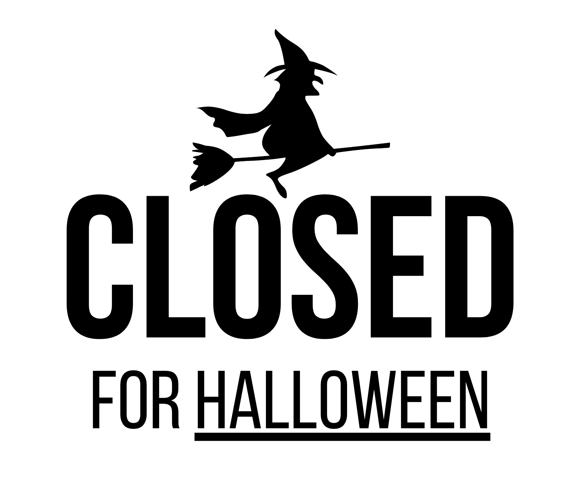 Closed For Halloween Sign Printable Templates Free PDF Downloads