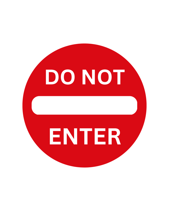 Stop Do Not Enter Sign: Printable Templates (Free PDF Downloads) Stop Do Not Enter Sign: Printable Templates (Free PDF Downloads)