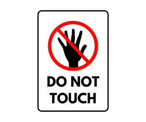 Do not touch sign, Prohibition Sign , download, prohibition, PNG , Prohibition sign printable template
