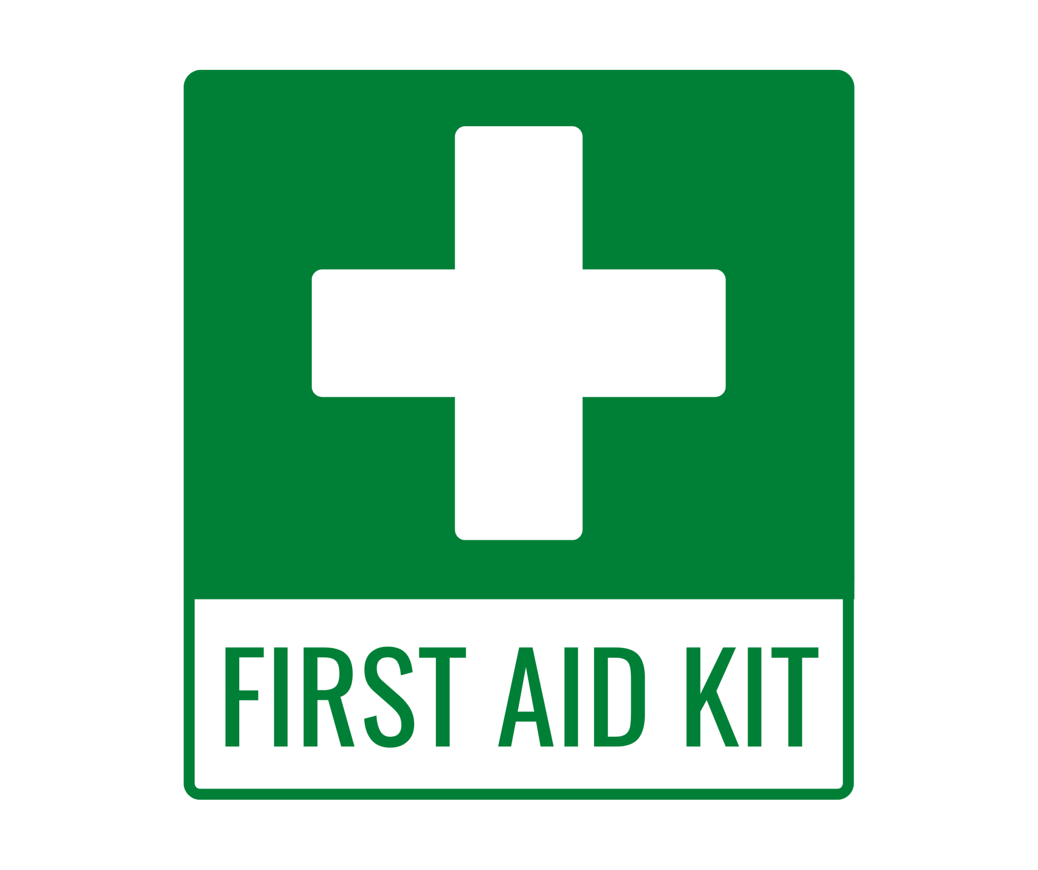 First Aid Kit Sign Printable: Printable Templates (Free PDF Downloads)