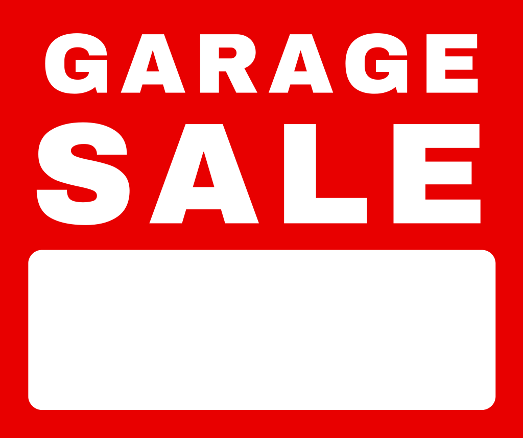 Garage Sale Printable Sign: Printable Templates (Free PDF Downloads) - Free Printable Signs