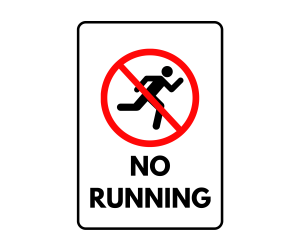 No Running sign, Prohibition Sign , download, prohibition, PNG , Prohibition sign printable template