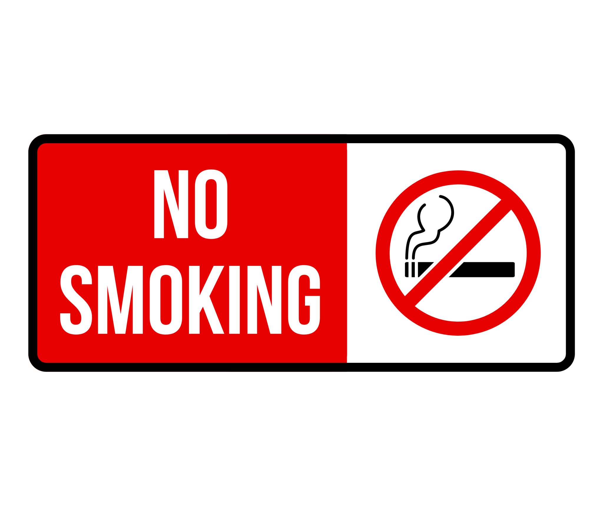 No Smoking Signs: Printable Templates (Free PDF Downloads)