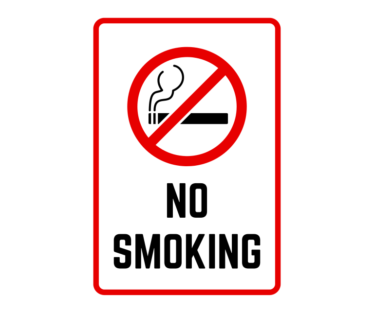 No Smoking Signs: Printable Templates (Free PDF Downloads)