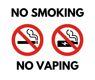 No Smoking No Vaping Sign: Printable Templates (Free PDF Downloads)