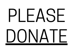 Please Donate - printable sign, template, download, PDF, free, signs
