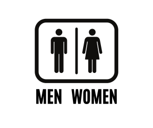Toilet sign, Bathroom Signs , download, bathroom, PNG , Bathroom sign printable template