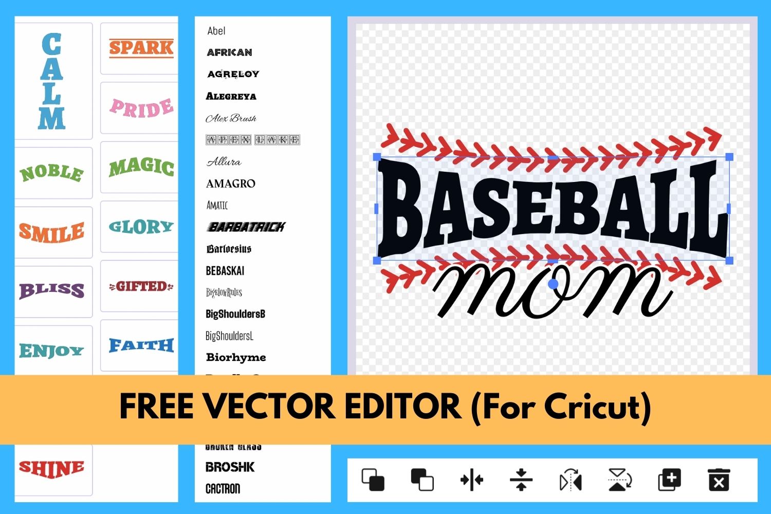 Free Advanced Online Vector Editor For Cricut And Silhouette