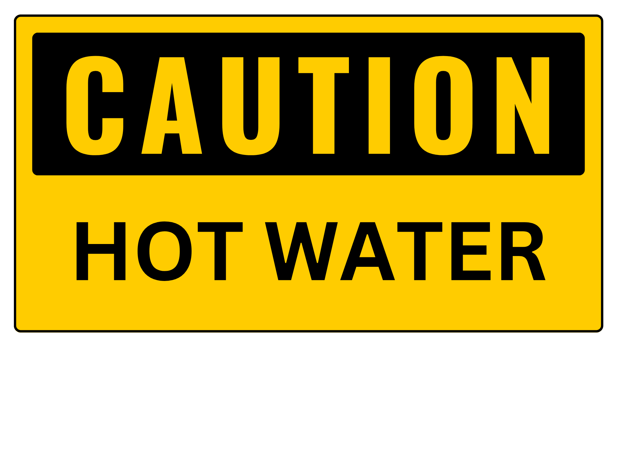 Printable Caution Sign Translated From English To Spanish Template