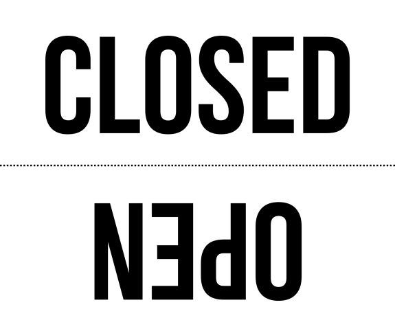 Closed Open Sign: Printable Templates (Free PDF Downloads)