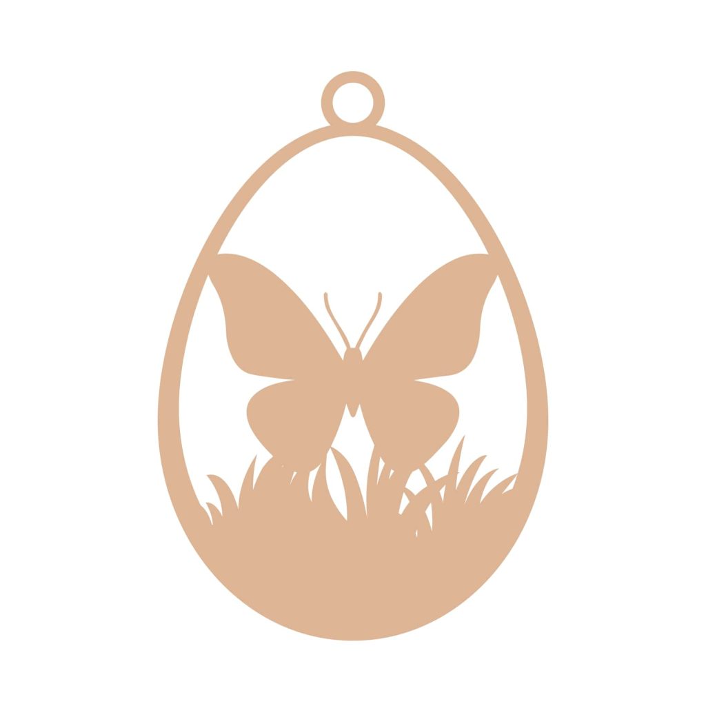 Easter Egg Earring SVG: FREE Download - (Free Cricut SVG Designs