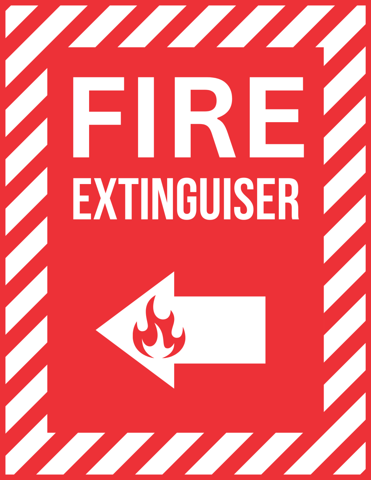 Fire Extinguisher Signs Printable Templates Free PDF Downloads