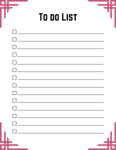 Free Printable Planner template, pdf, daily, weekly, task list, planner, things to do, cute, organized, print, download, online, simple, todo, for work, for school.