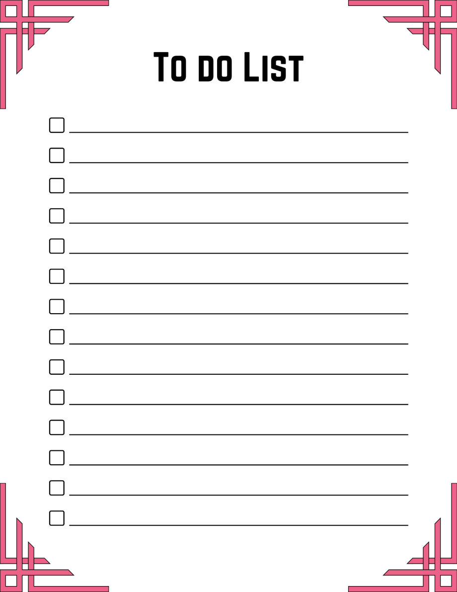 Free Free To Do List Printable Templates : Things To Do Printable ...