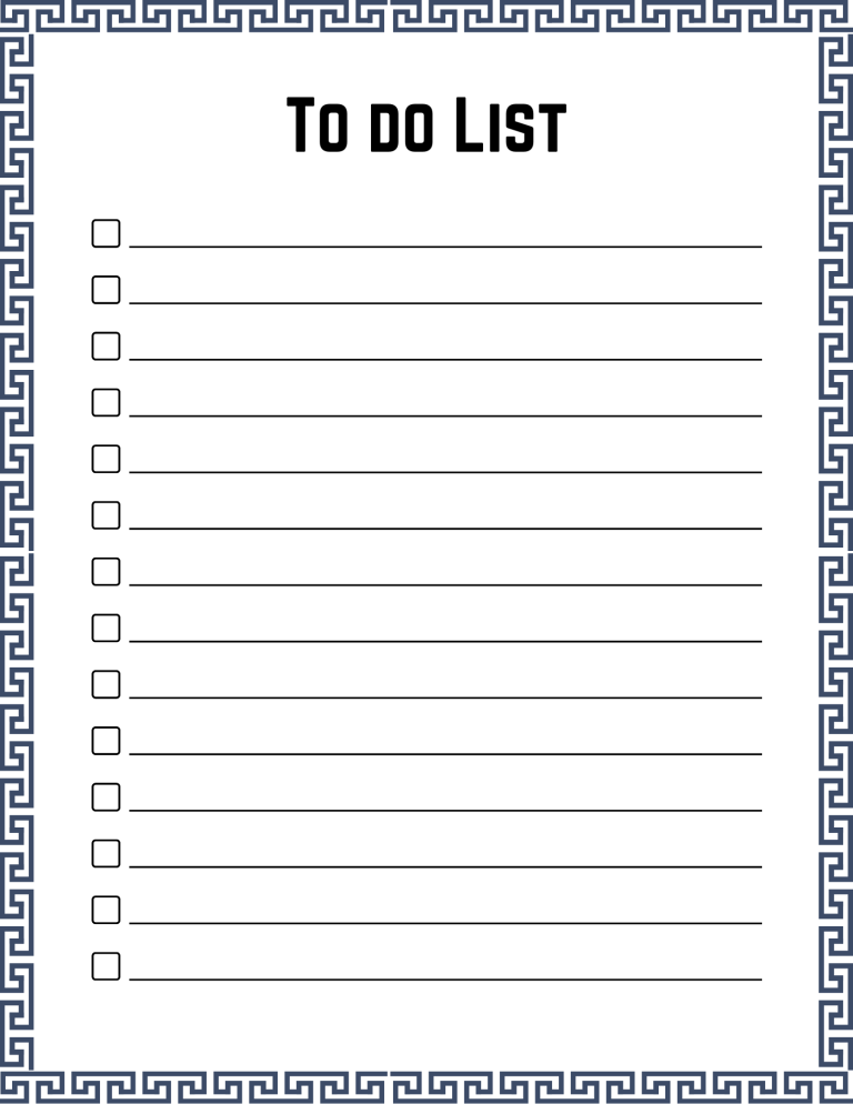 Free Free To Do List Printable Templates : Things To Do Printable Templates : Things To Do