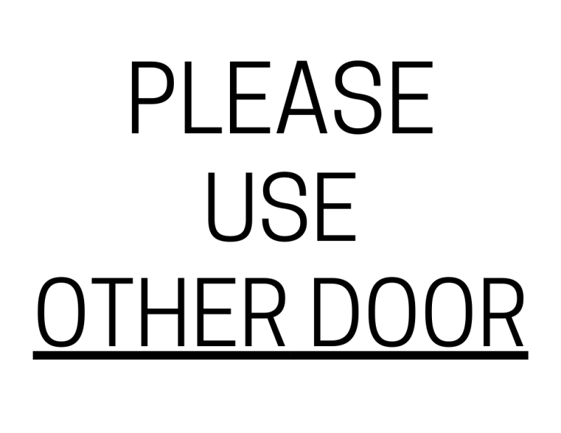 Please Ring Doorbell Sign: Printable Templates (Free PDF Downloads)