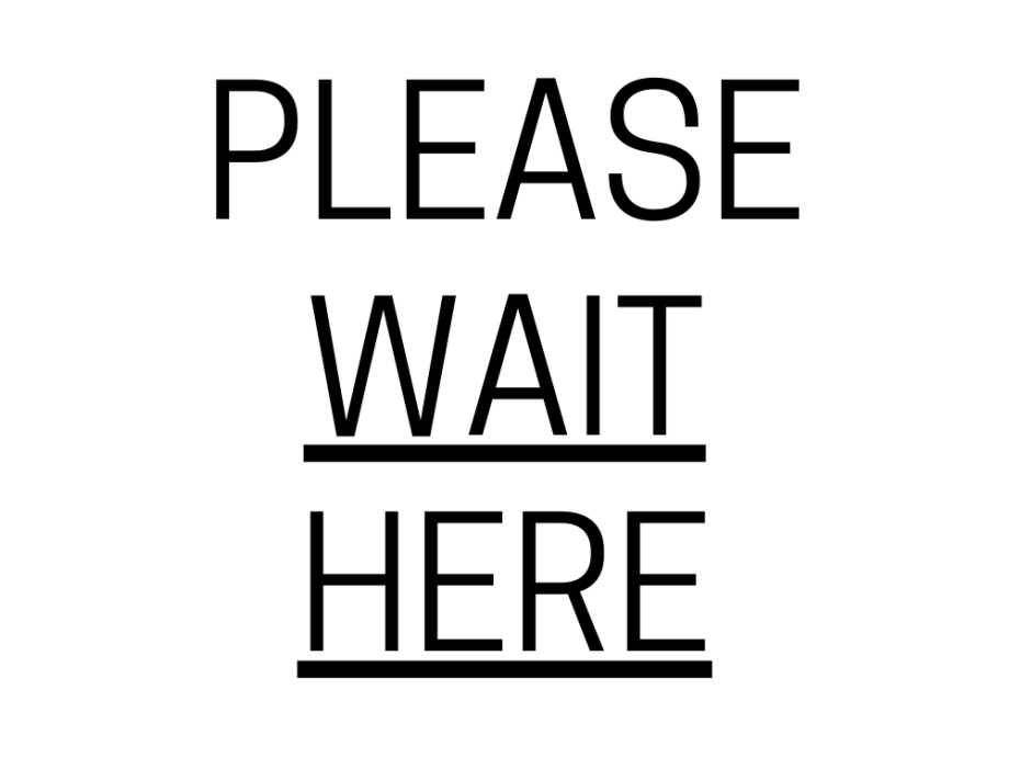 Please Wait Here Sign: Printable Templates (Free PDF Downloads)