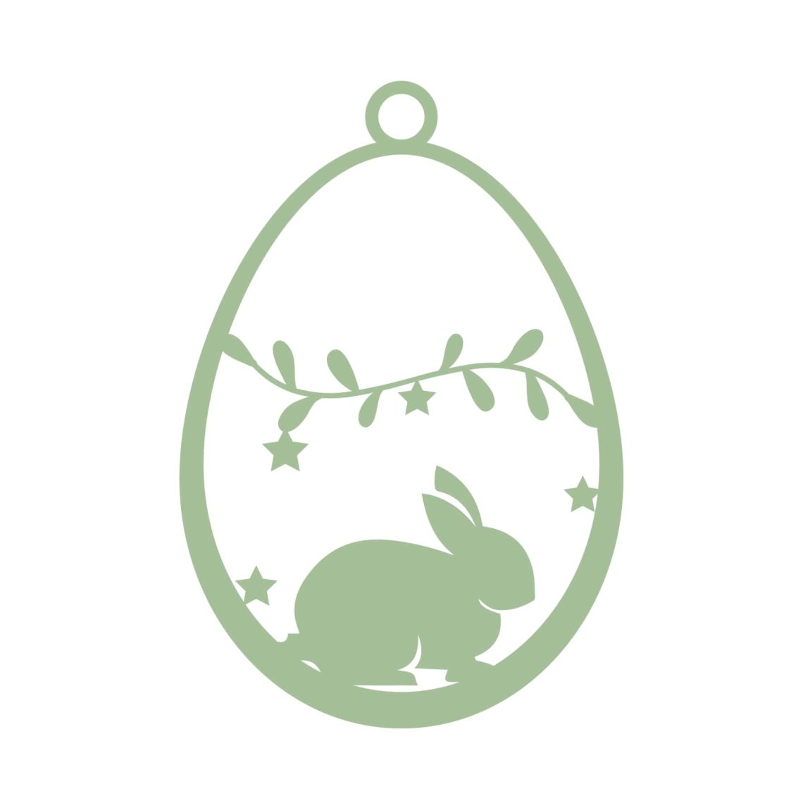 Easter Egg Earring SVG: FREE Download - (Free Cricut SVG Designs