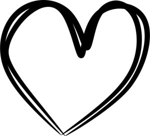 Double Outline Heart Template , Double Outline Heart ,Heart Bundel SVG, Heart Doodle SVG , Cricut , Hearts SVG, Heart Tags