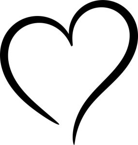 Heart Line Art Template , Heart Line Art ,Heart Bundel SVG, Heart Doodle SVG , Cricut , Hearts SVG, Heart Tags