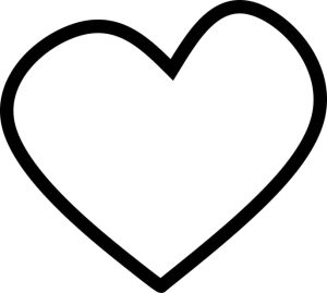 Heart Outline Line Art Template , Heart Outline Line Art ,Heart Bundel SVG, Heart Doodle SVG , Cricut , Hearts SVG, Heart Tags