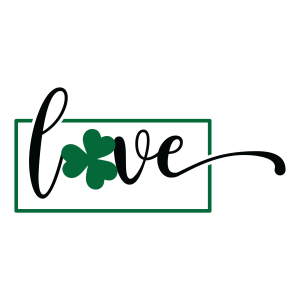 Love, St Patrick's Day SVG ,  St. Patty's Day, Irish SVG , Cut File, Instant Download, Commercial use, Silhouette, Clip art, Lucky Clover, cricut designs, svg files, silhouette, holidays, crafts, embroidery, cut files, vector, card stock, glowforge.