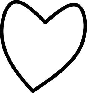 Outline heart Template , Outline Heart design ,Heart Bundel SVG, Heart Doodle SVG , Cricut , Hearts SVG, Heart Tags