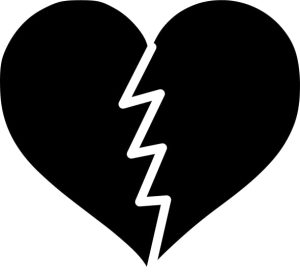 Two broken heart Template , Two broken Heart ,Heart Bundel SVG, Heart Doodle SVG , Cricut , Hearts SVG, Heart Tags