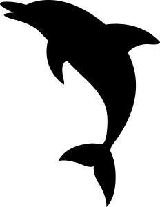 Dolphin jumping Silhouette, Beach Bundle, Beach Bundle SVG, Cricut, download, svg clipart designs
